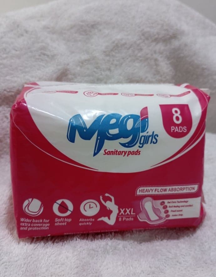 Serviettes Hygiéniques avec anion Megi Girls